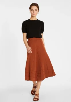 Maison Montagut Jupe Longue Evasee En Coton - Meredith>Femme Jupes