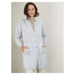 Maison Montagut Long Gilet A Poches En Mohair - Gaya><noscript><img width=