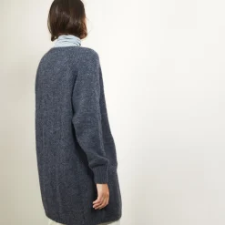 Maison Montagut Long Gilet A Poches En Mohair - Gaya><noscript><img width=