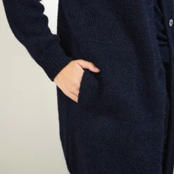 Maison Montagut Long Gilet A Poches En Mohair - Gaya><noscript><img width=