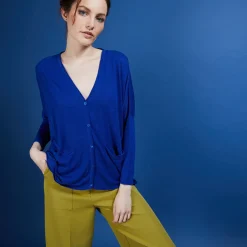 Maison Montagut Long Gilet En Lin - Ballon><noscript><img width=