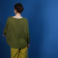 Maison Montagut Long Gilet En Lin - Ballon><noscript><img width=