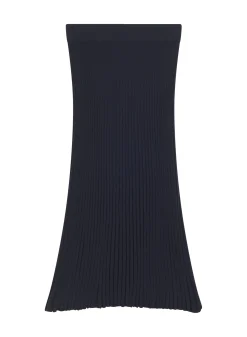 Maison Montagut Longue Jupe Fluide En Laine Merinos - Caeline><noscript><img width=