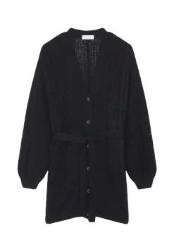 Maison Montagut Manteau Boutonne En Mohair Manches Ballon - Galilee><noscript><img width=