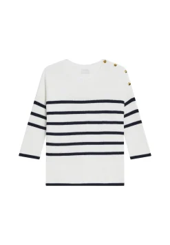 Maison Montagut Mariniere Oversize En Coton Bio - Mevo><noscript><img width=