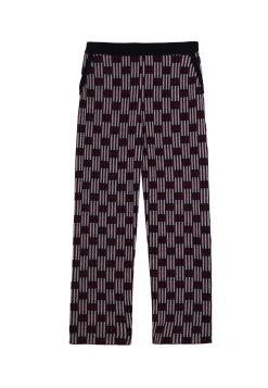 Maison Montagut Pantalon A Motifs En Laine Merinos - Gill><noscript><img width=