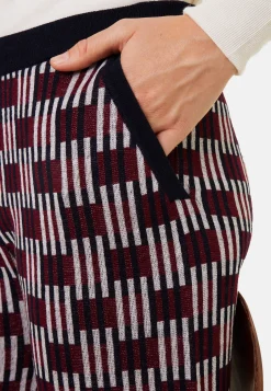 Maison Montagut Pantalon A Motifs En Laine Merinos - Gill><noscript><img width=