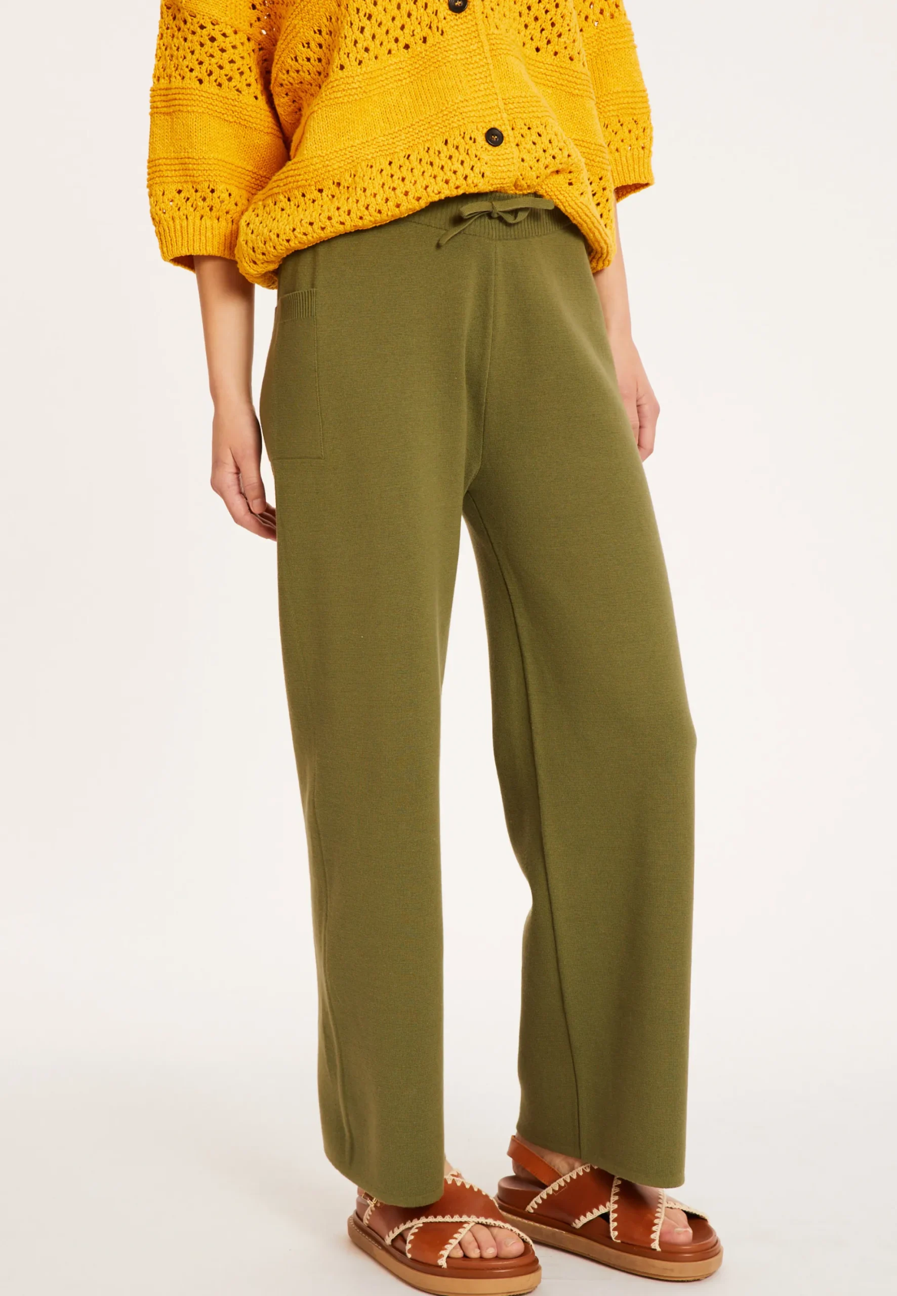 Maison Montagut Pantalon A Poches En Coton - Mederise>Femme Pantalons