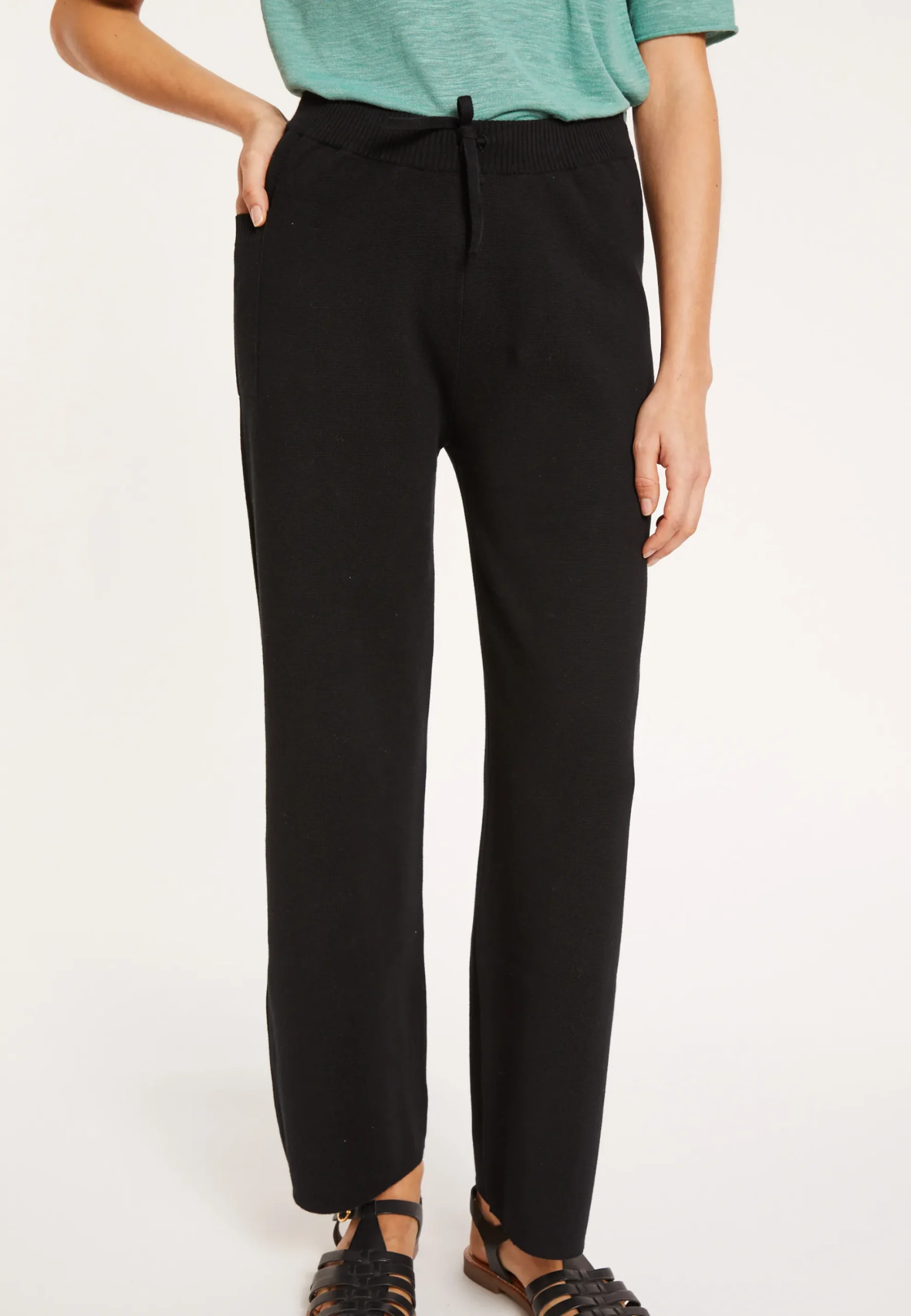 Maison Montagut Pantalon A Poches En Coton - Mederise>Femme Pantalons