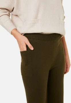 Maison Montagut Pantalon A Poches En Laine Merinos - Gaetane><noscript><img width=