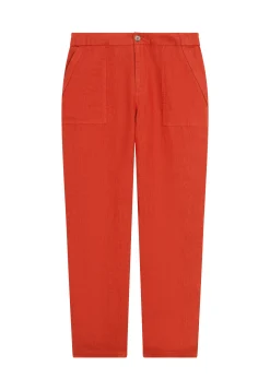 Maison Montagut Pantalon A Poches En Lin - Dimitri><noscript><img width=