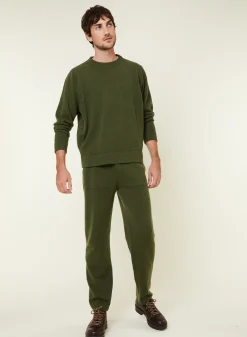 Maison Montagut Pantalon Avec Poches En Laine Et Cachemire - Fabri><noscript><img width=