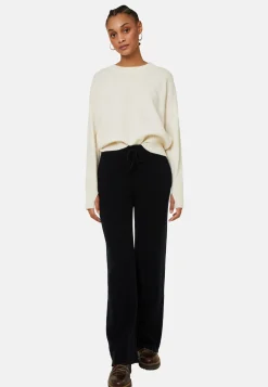 Maison Montagut Pantalon Fluide En Laine Et Cachemire - Galya><noscript><img width=