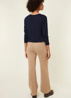 Maison Montagut Pantalon Fluide En Laine Et Cachemire - Galya><noscript><img width=