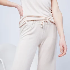 Maison Montagut Pantalon Large En Bambou Cachemire - Hammam><noscript><img width=
