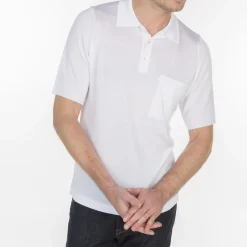 Maison Montagut Polo A Rayures En Fil Lumiere Louenne><noscript><img width=