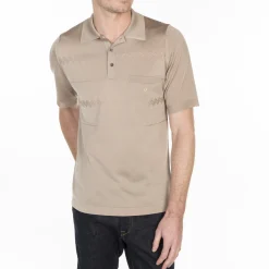 Maison Montagut Polo A Rayures En Fil Lumiere Louenne><noscript><img width=