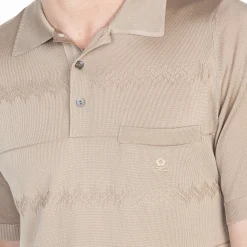 Maison Montagut Polo A Rayures En Fil Lumiere Louenne><noscript><img width=