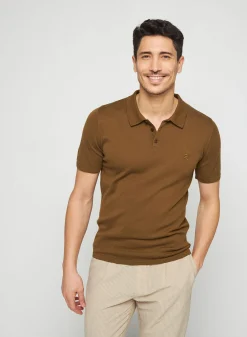 Maison Montagut Polo En Coton Bio Avec Logo - Richie><noscript><img width=