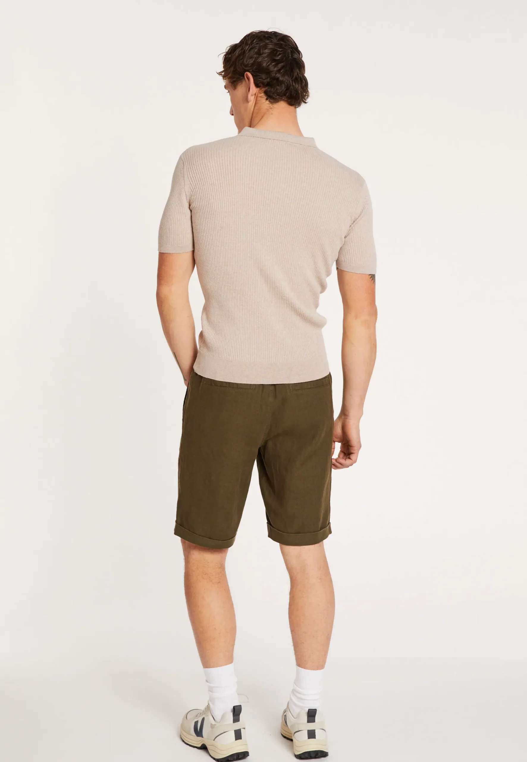 Maison Montagut Polo En Coton Et Laine Merinos - Lou>Homme Polos