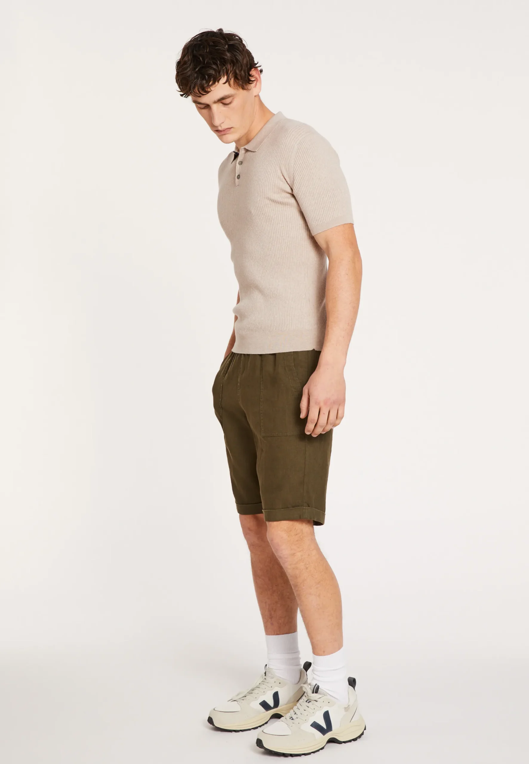 Maison Montagut Polo En Coton Et Laine Merinos - Lou>Homme Polos