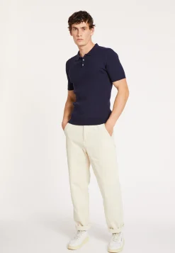 Maison Montagut Polo En Coton Et Laine Merinos - Lou><noscript><img width=