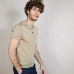 Maison Montagut Polo En Fil Lumiere Poche Avant - Blaze><noscript><img width=