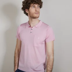 Maison Montagut Polo En Fil Lumiere Poche Avant - Blaze><noscript><img width=