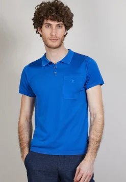 Maison Montagut Polo En Fil Lumiere Poche Avant - Blaze><noscript><img width=