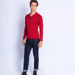 Maison Montagut Polo En Laine Et Soie - Ferat><noscript><img width=