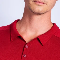 Maison Montagut Polo En Laine Et Soie - Ferat><noscript><img width=