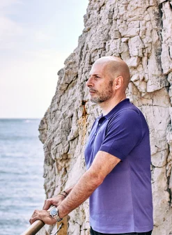 Maison Montagut Polo Fil Lumiere : La Collab Akhenaton><noscript><img width=