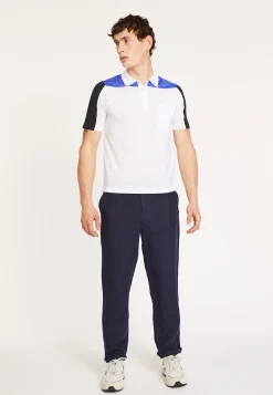 Maison Montagut Polo Fil Lumiere Tricolore - Fadel>Homme Fil Lumiere Pour Lui