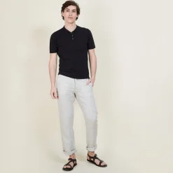 Maison Montagut Polo Homme En Coton - Bora><noscript><img width=