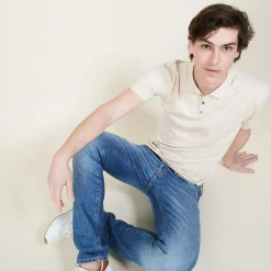 Maison Montagut Polo Homme En Coton - Bora><noscript><img width=