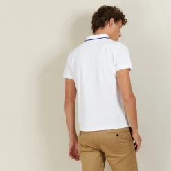 Maison Montagut Polo Manches Courtes En Coton Pique - Babel><noscript><img width=