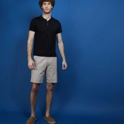 Maison Montagut Polo Manches Courtes En Fil Lumiere - Babar><noscript><img width=