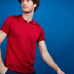 Maison Montagut Polo Manches Courtes En Fil Lumiere - Babar><noscript><img width=