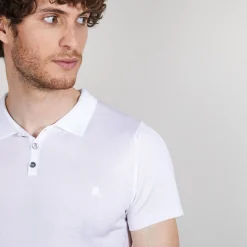 Maison Montagut Polo Manches Courtes En Fil Lumiere - Babar><noscript><img width=