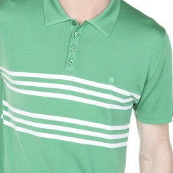 Maison Montagut Polo Manches Courtes En Polyamide Lino><noscript><img width=