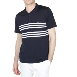 Maison Montagut Polo Manches Courtes En Polyamide Lino><noscript><img width=