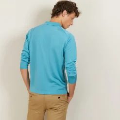 Maison Montagut Polo Manches Longues En Fil Lumiere - Boris><noscript><img width=