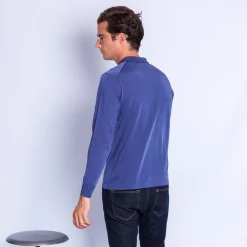 Maison Montagut Polo Manches Longues En Fil Lumiere - Boris><noscript><img width=