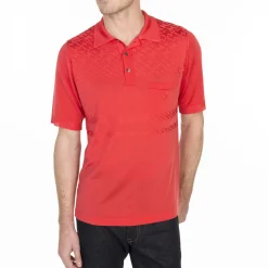 Maison Montagut Polo Motif Croisillon Louis-Eugene><noscript><img width=