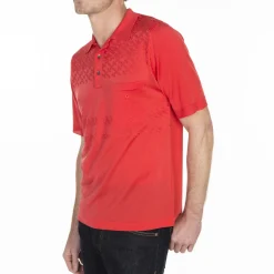 Maison Montagut Polo Motif Croisillon Louis-Eugene><noscript><img width=