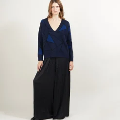 Maison Montagut Pull A Motifs Geometriques En Cachemire - Felix><noscript><img width=