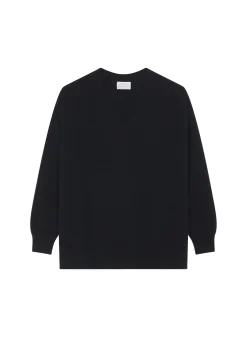 Maison Montagut Pull Ample A Fentes Col V En Cachemire - Alienor><noscript><img width=