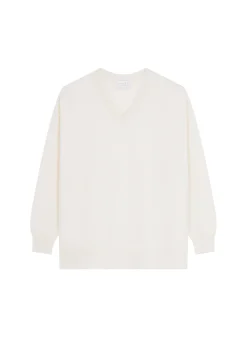 Maison Montagut Pull Ample A Fentes Col V En Cachemire - Alienor><noscript><img width=