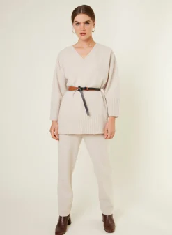 Maison Montagut Pull Ample A Fentes En Cachemire Melange - Darius><noscript><img width=