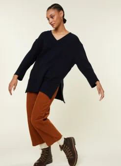 Maison Montagut Pull Ample A Fentes En Cachemire Melange - Darius><noscript><img width=